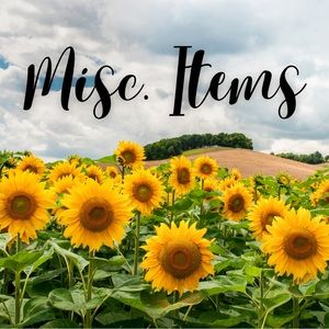 Miscellaneous Items